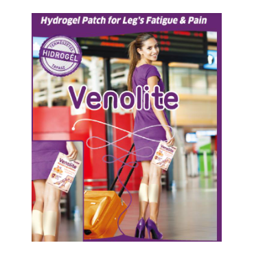 VENOLITE Patch – Obliž namenjen negi utrujenih in težkih nog