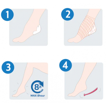 Foot Moist Patch Intezivna nega za stopala